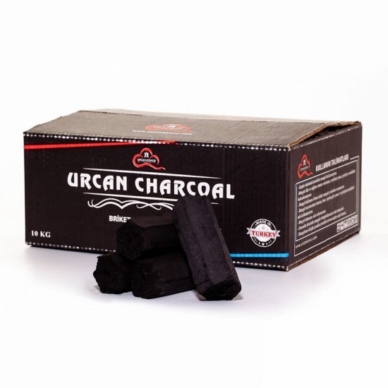 Urcan Charcoal Briket Mangal Kömürü 10kg (ücretsiz kargo)