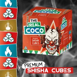 The Real Coco Premium Quality Shisha Cubes Nargile Kömürü (1kg)